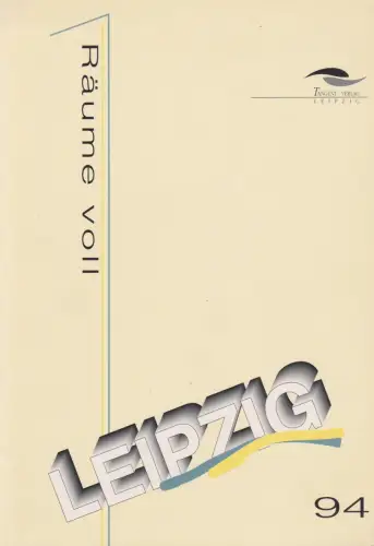 Buch: Räume voll Leipzig '94, 1994, TANGENT Verlag, gebraucht, sehr gut