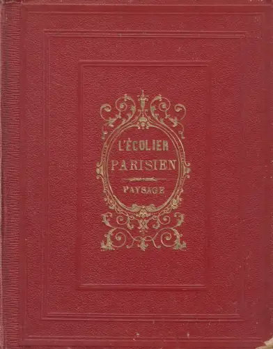 Buch: L'ecolier Parisien. Paysage. Ca. 40 Zeichenübungen, gebraucht, gut