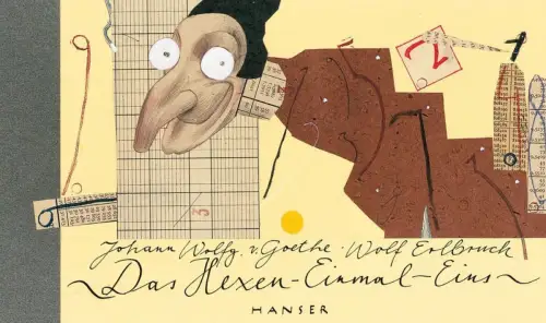 Buch:  Das Hexen-Einmal-Eins, Goethe/Erlbruch, 2016, Carl Hanser Verlag