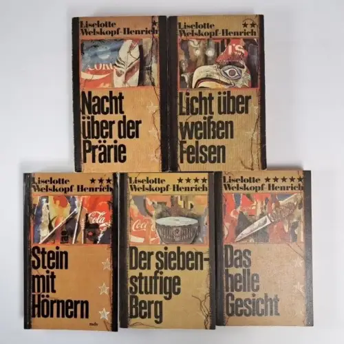 Buch: Das Blut des Adlers 1-5, Liselotte Welskopf-Henrich, mdv, 5 Bände