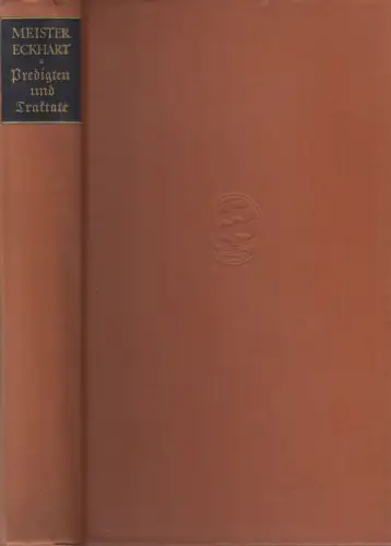 Buch: Meister Eckharts deutsche Predigten und Traktate, Schulze-Maizier, Insel