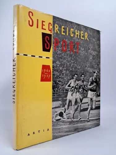 Buch: Siegreicher Sport, Jaromir Velat. 1958, Artia Verlag, gebraucht, gut