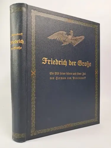 Buch: Friedrich der Große, Hermann von Petersdorff, 1911, Gebrüder Paetel Verlag