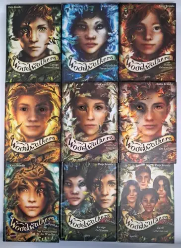 Buch: Woodwalkers 1-7 + Woodwalkers & Friends 1+2, Katja Brandis, 9 Bände