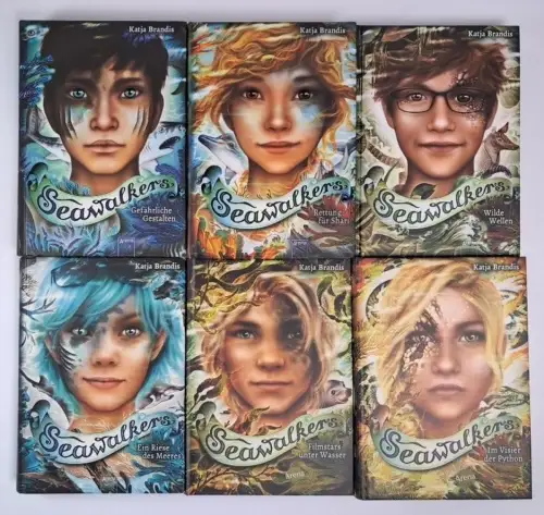 Buch: Seawalkers 1-6 (komplett), Katja Brandis, Arena, gebraucht, sehr gut