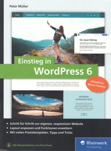 Buch: Einstieg in WordPress 6, Müller, Peter, 2024, Rheinwerk, sehr gut
