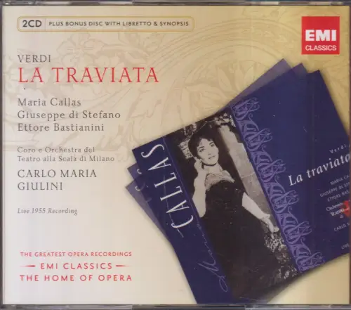 CD-Box: Guiseppe Verdi, La Traviata, 2009, 2 CDs mit CD-Rom, Klassik, Oper