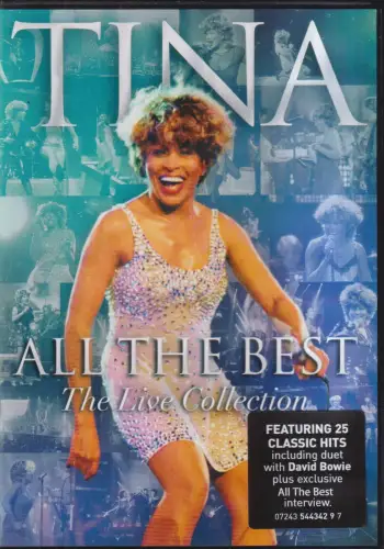 DVD: Tina Turner, All The Best, 2005, The Live Collection, Musik, Rock, Pop