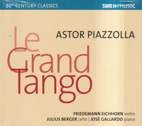 CD: Astor Piazzolla, Le Grand Tango, 2005, Musik, Klassik, Latin, SWR music