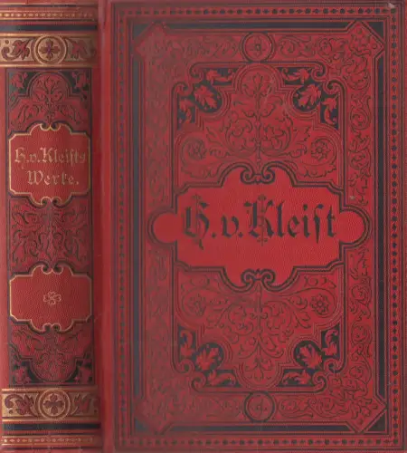 Buch: Heinrich von Kleists sämtliche Werke in vier Bänden, G. Fock, 4 Bände in 1