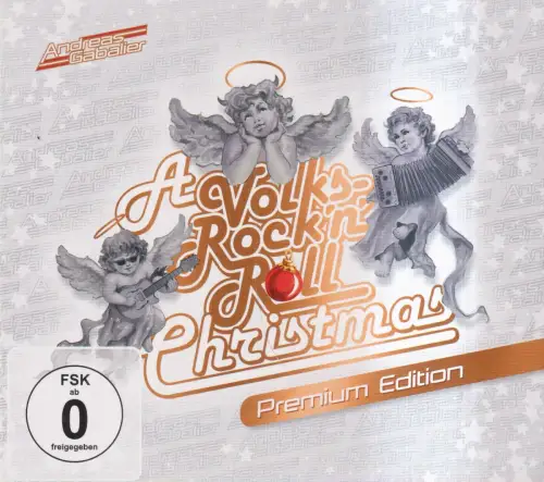 CD: Andreas Gabalier, A Volks-Rock 'n Roll Christmas, 2021, mit Bonus DVD