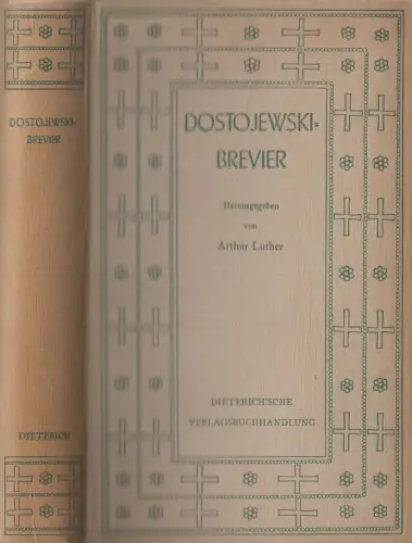 Sammlung Dieterich 81, Dostojewski-Brevier, Arthur Luther, 1946, gebraucht, gut