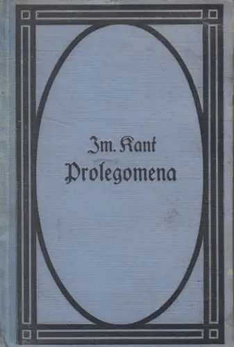 Buch: Prolegomena, Immanuel Kant, Reclam Verlag, gebraucht, gut
