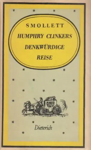 Sammlung Dieterich 212, Humphry Clinkers denkwürdige Reise, Smollett, Tobias G.