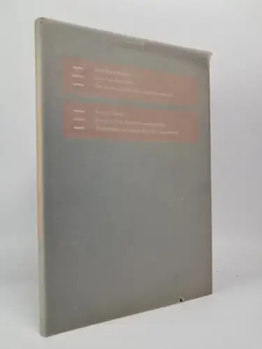 Buch: Geist und Kommerz / Das gestöhnte Elend (=ungzeitgemäß), Seuss, signiert