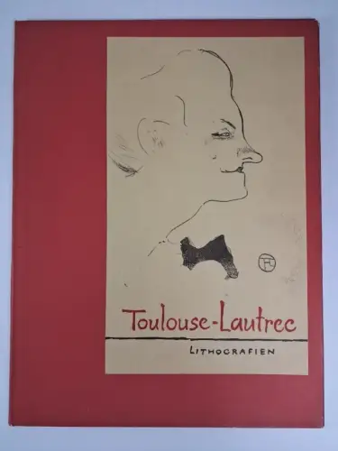 Mappe: Henri de Toulouse-Lautrec - Acht Lithographien in Faksimile