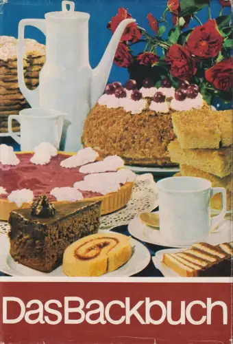 Buch: Das Backbuch, Enderlein, Hanna. 1969, Verlag für die Frau