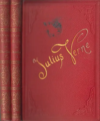 Buch: Keraban der Starrkopf, Jules Verne, 1885,   Verlag A. Hartleben, 2 Bände