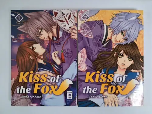 Manga: Kiss of the Fox 1+2, Saki Aikawa, Egmont Manga, 2 Bände