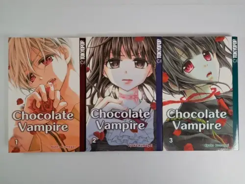 Manga: Chocolate Vampire 1-3, Kyoko Kumagai, Tokyopop, 3 Bände