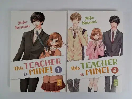 Manga: This Teacher is Mine! 1+2, Yuko Kasumi, Egmont Manga, gebraucht, sehr gut