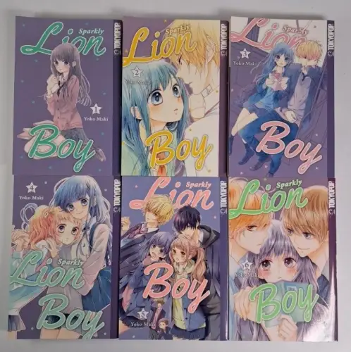 Manga: Sparkly Lion Boy 1-6, Yoko Maki, Tokyopop, 6 Bände, gebraucht, sehr gut