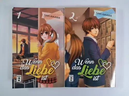 Manga: Wenn das Liebe ist 1+2, Saki Aikawa, Egmont Manga, 2 Bände