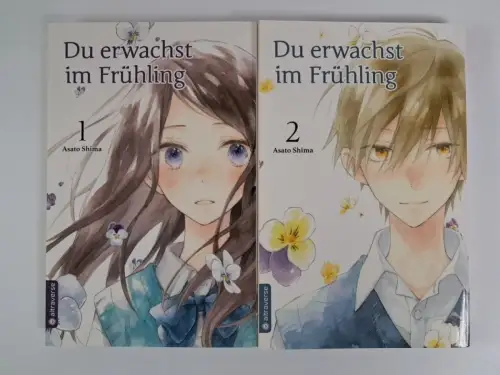 Manga: Du erwachst im Frühling  1+2, Asato Shima, altraverse, 2 Bände