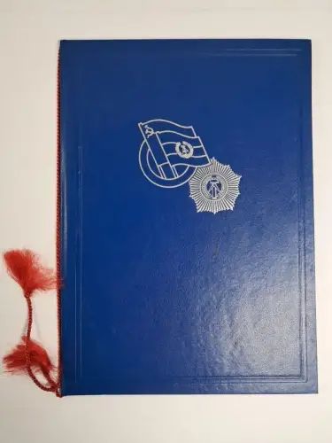 Mappe: 4 Urkunden, Ruth Großmann, Christine Großmann, Karl-Heinz Großmann, DDR