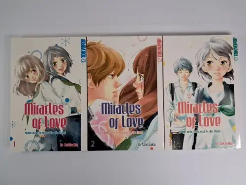 Manga: Miracles of Love - Nimm dein Schicksal in die Hand 1-3, Io Sakisaka