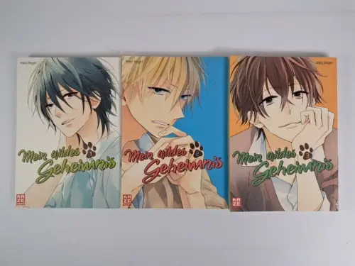 Manga: Mein wildes Geheimnis 1-3, Yoko Nogiri, Kaze Manga, 3 Bände
