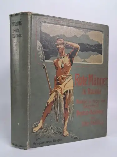 Buch: Rote Männer in Ruanda, Otto Felsing, 1905, S. Lucas Verlag, gebraucht, gut