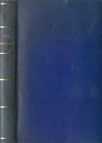 Buch: Mirgorod, Nikolai Gogol, 1924, Gustav Kiepenheuer Verlag, Lederband