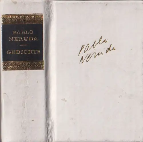 Buch: Gedichte, Neruda, Pablo. 1974, Offizin Andersen Nexö, gebraucht, gut