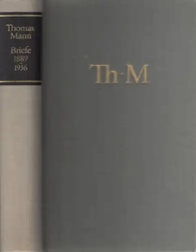 Buch: Briefe 1889-1936, Mann, Thomas. 1965, Aufbau Verlag, gebraucht, gut