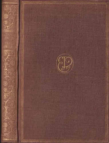 Buch: Emile Verhaeren, Zweig, Stefan, 1910, Insel-Verlag, gebraucht, gut