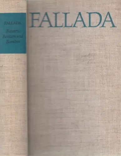 Buch: Bauern, Bonzen und Bomben, Fallada, Hans. 1971, Aufbau Verlag, Roman