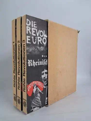 Buch: Die Revolutionen Europas. Band 1-3, Rühle, Otto. 1973, Focus Verlag