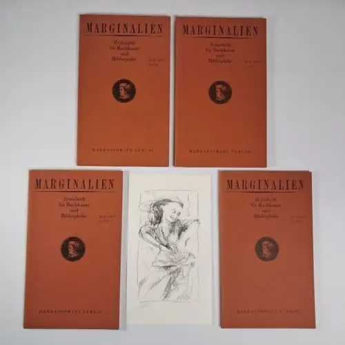 Marginalien Nr. 206-207, Jahrgang 2012, mit Originalgrafik von Cornelia Kestner