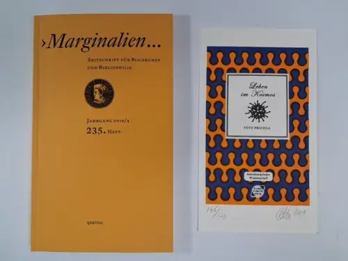 Marginalien. 235. Heft, Jahrgang 2019/4, mit Originalgrafik von OttoGraphic