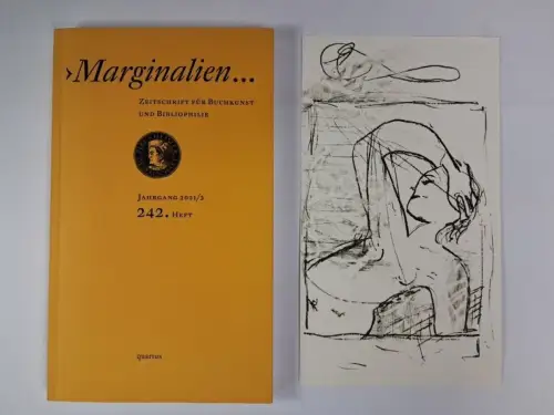 Marginalien. 242. Heft, Jahrgang 2021/3, mit Originalgrafik von Dieter Goltzsche