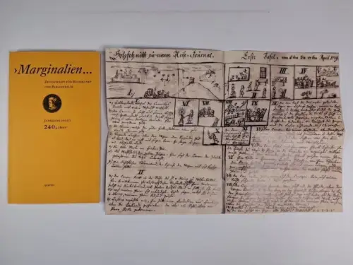 Marginalien. 240. Heft, Jahrgang 2021/1, mit grafischer Beilage: Holzschnitte