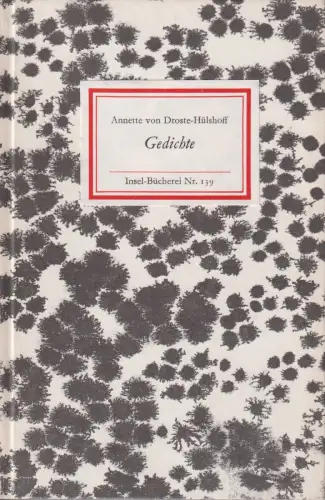 Insel-Bücherei 139, Gedichte, Droste-Hülshoff, Anette von. 1989, Insel-Verlag
