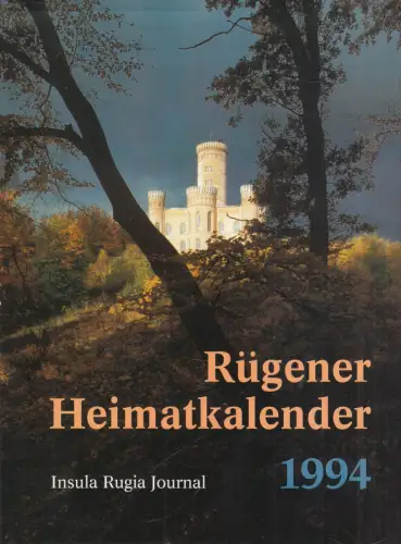 Buch: Rügener Heimatkalender 1994, 1994, Insula Rugia, gebraucht, sehr gut