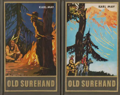 Buch: Old Surehand. Erster und Zweiter Band, May, Karl. 2 Bände, Karl-May-Verlag