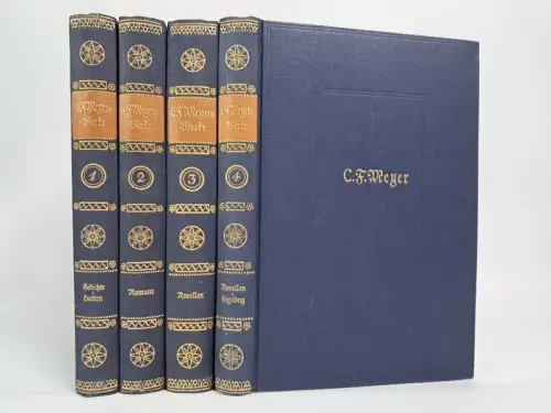 Buch: Conrad Ferdinand Meyer - Sämtliche Werke in vier Bänden, Reclam, 4 Bände