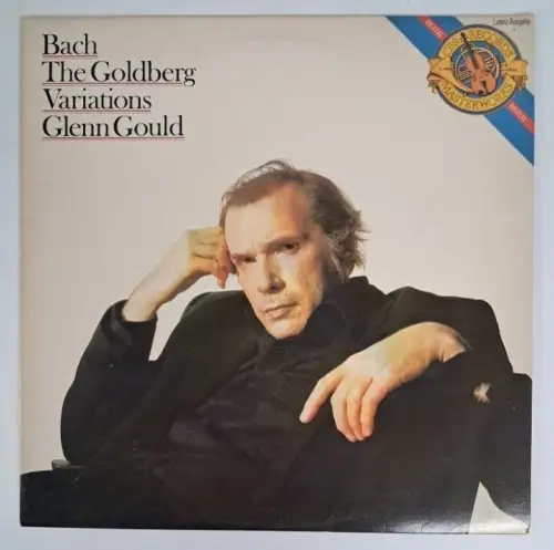 LP: Bach & Glenn Gould - The Goldberg Variations, 1988, ETERNA 7 25 153