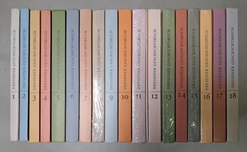 Buch: Dresdner Geschichtsbuch 1-18, Stadtmuseum Dresden, 18 Bände