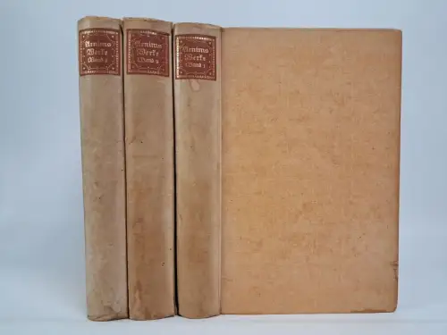 Buch: Achim von Arnims Werke 1-3,  Reinhold Steig, Insel Verlag, 3 Bände