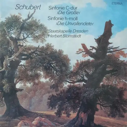 Doppel-LP: Schubert - Sinfonie C-dur Die Große, Sinfonie H-moll Die Unvollendete